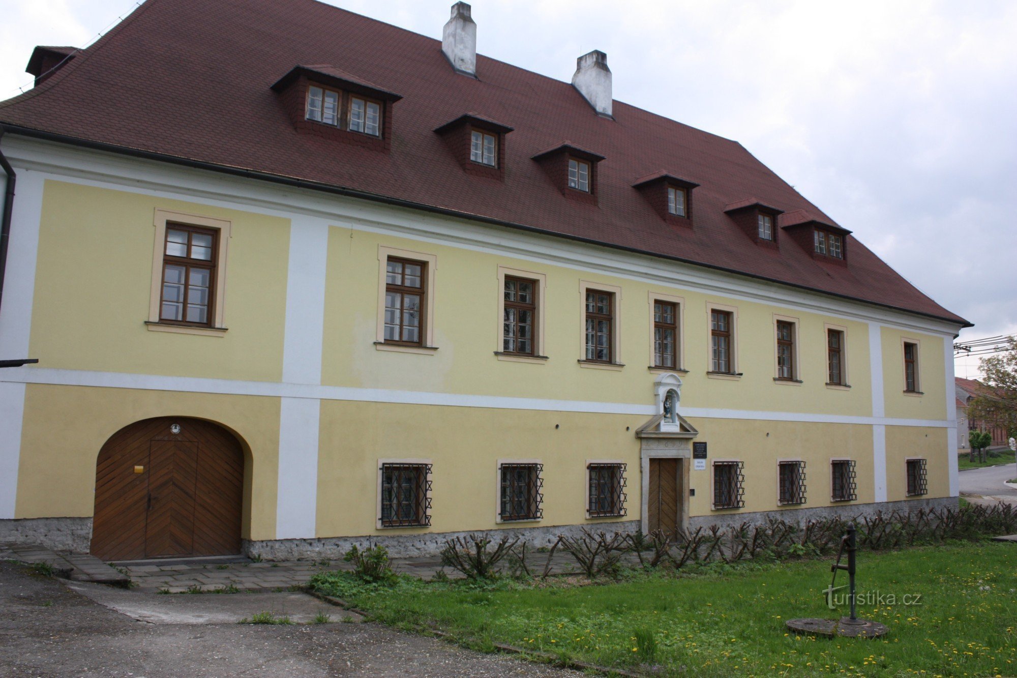 Församlingsbyggnad i Vřesovice nära Prostějov