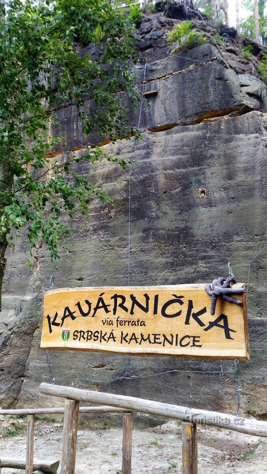 Ferrata Kavárnička.