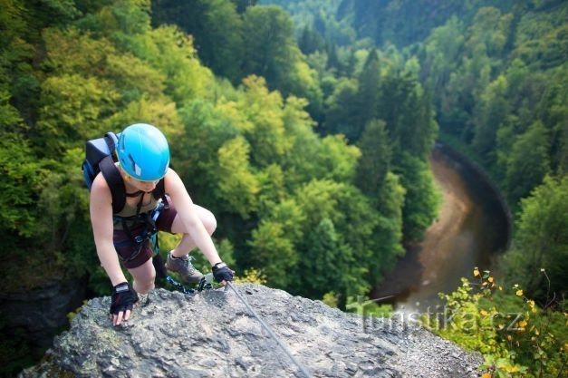 Klettersteig Semila