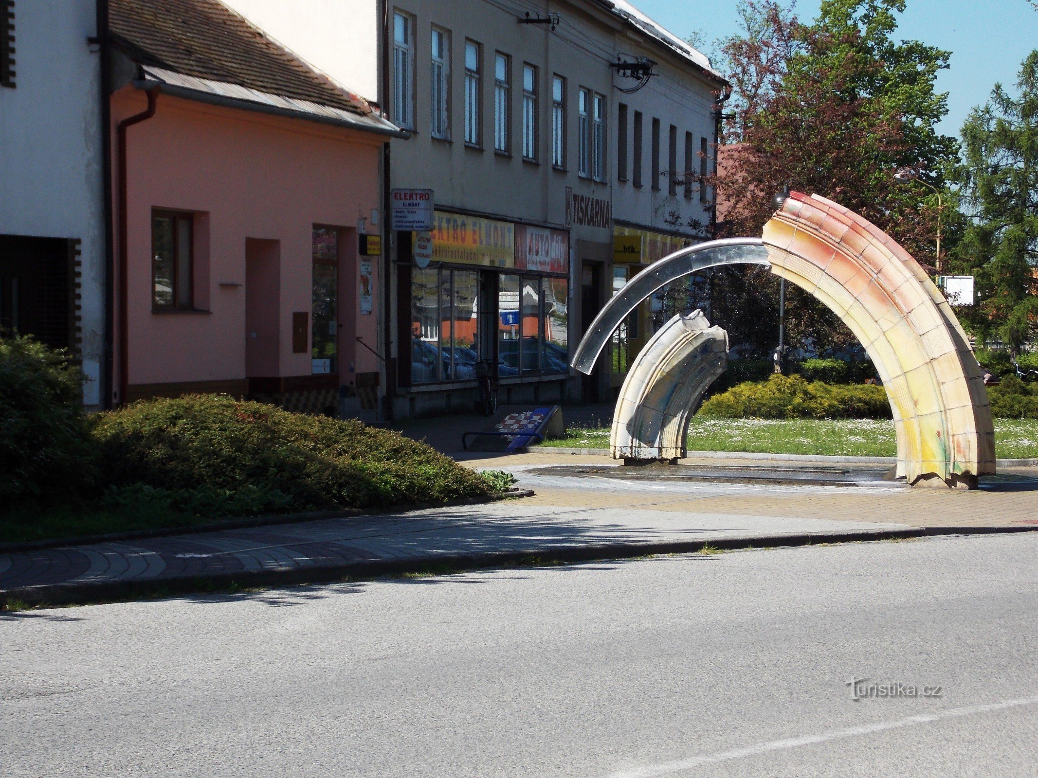 fontana arcobaleno