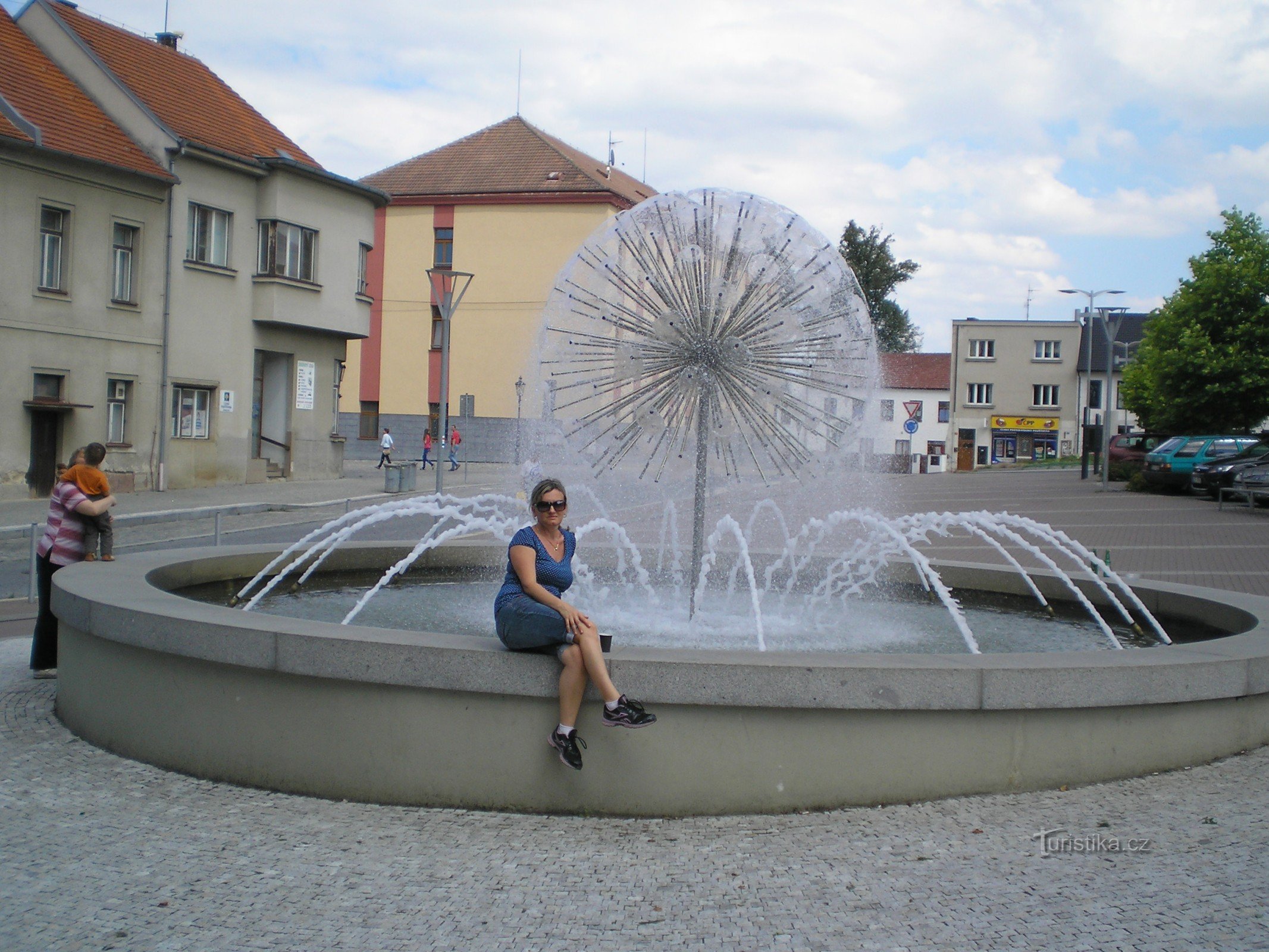 Pampeliška fontana na Vlašim