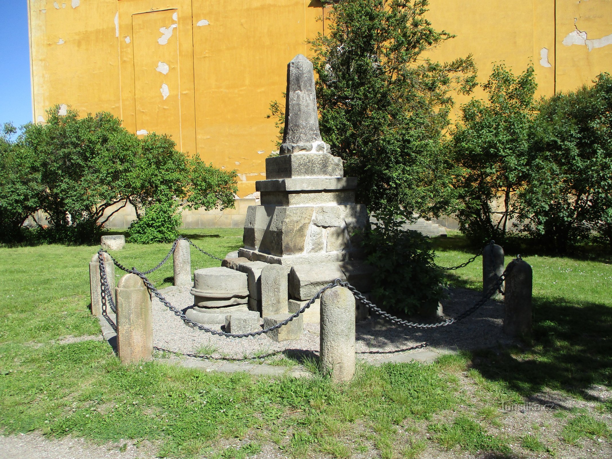 Monumentul fortificației (Josefov, 1.6.2020)