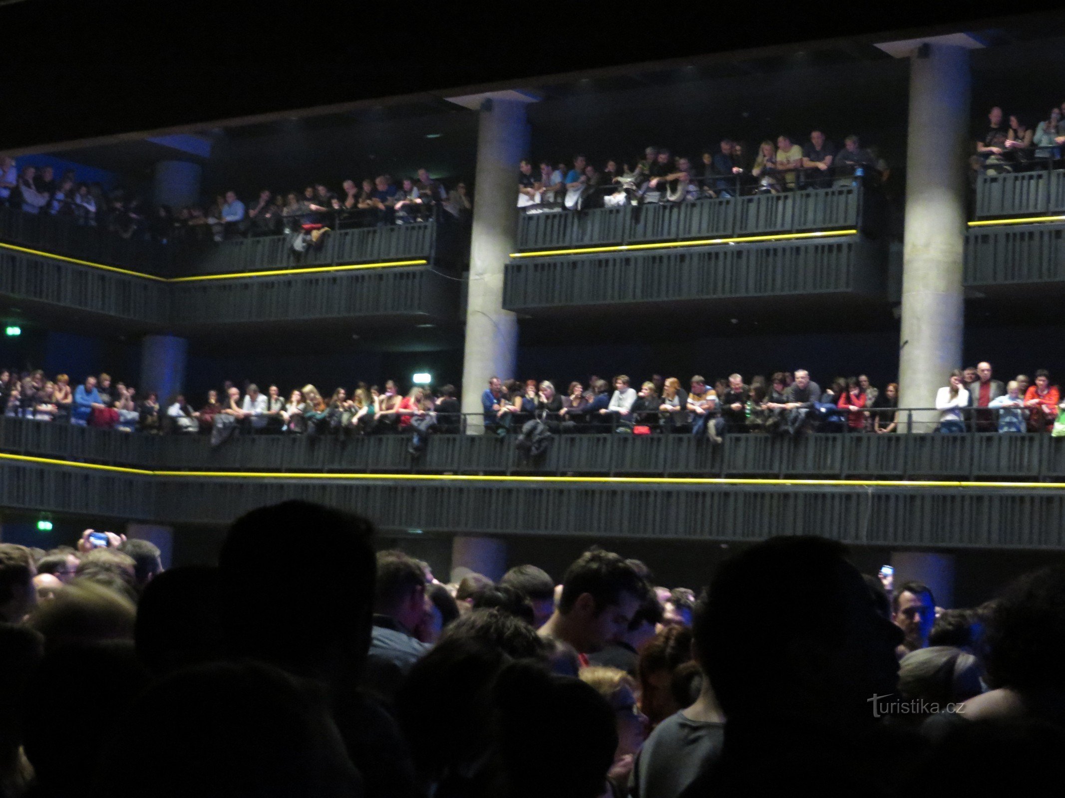 Forum Karlín - kulturni center, notranjost