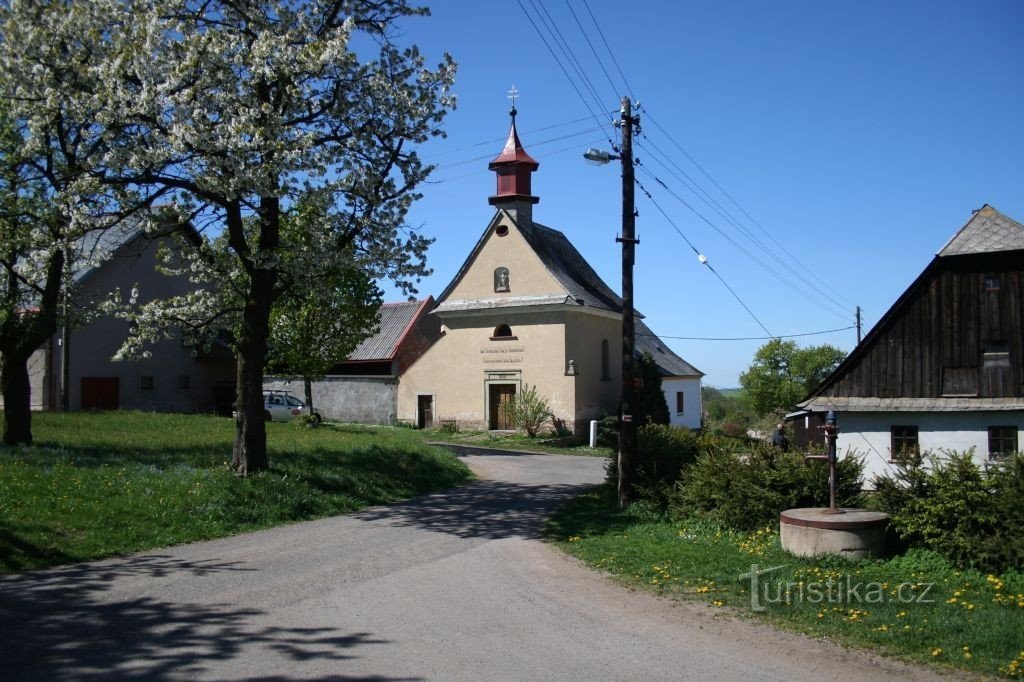 Billeder fra en gåtur i Vlčkovice