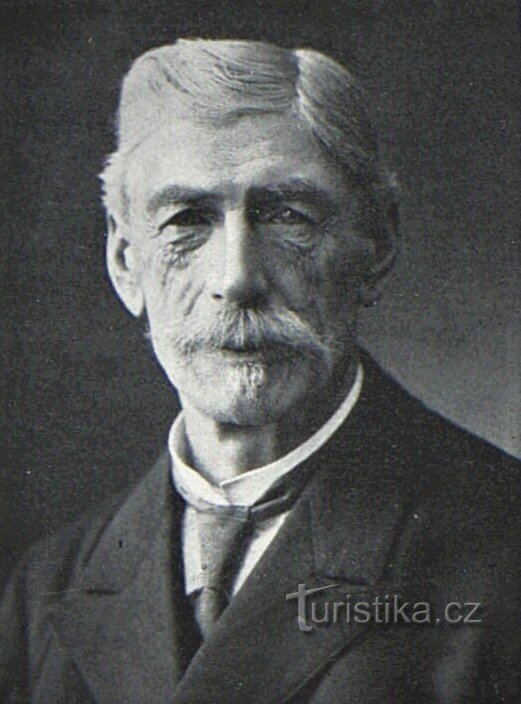 František Černý, de vierde burgemeester van de districtsspaarbank in Hořice