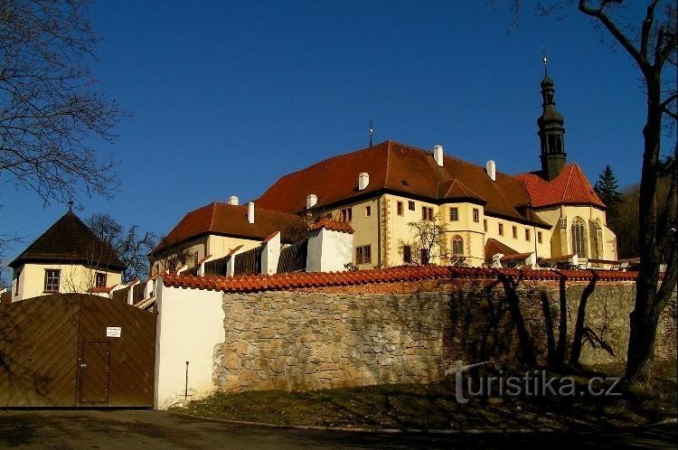 Franciskanerkloster: udsigt fra syd