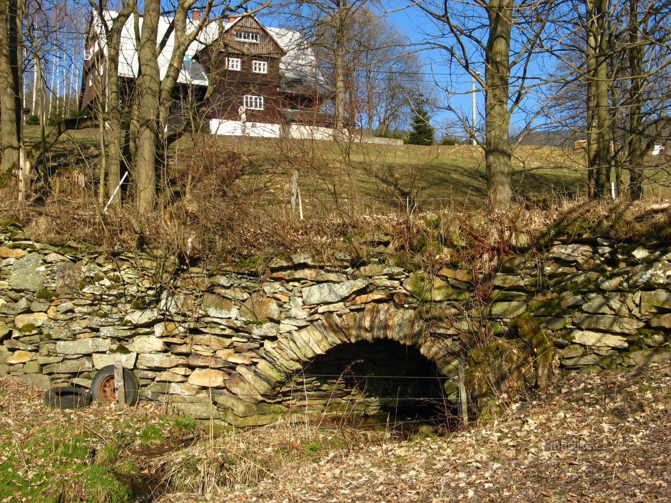 Františkov, pont historique