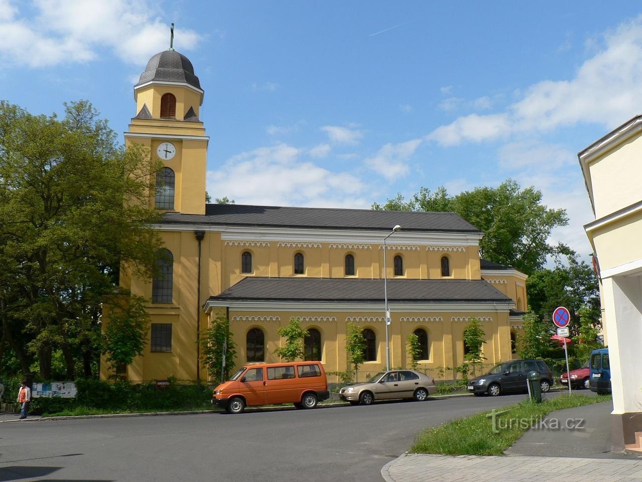 Františkovy Lázně, Biserica Evanghelică Sf. Petru și Pavel