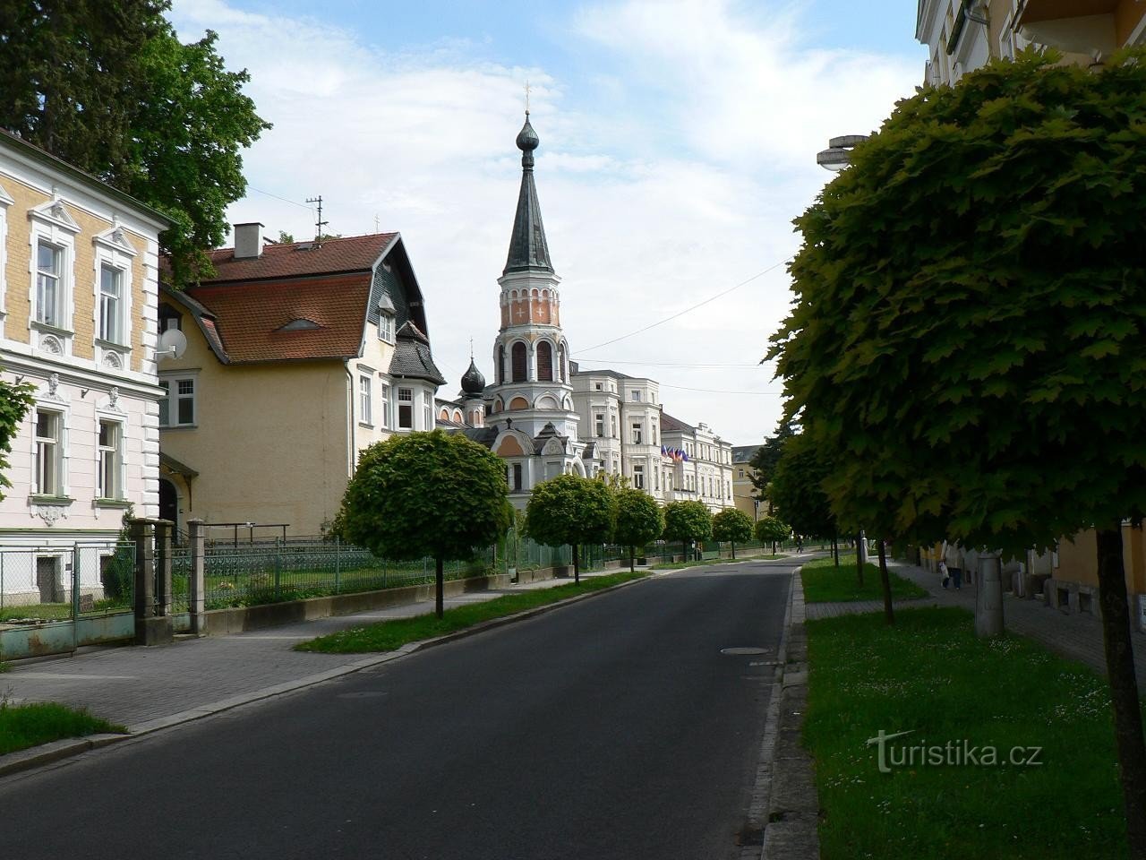 Františkovy Lázně, Chiesa ortodossa di S. Olga