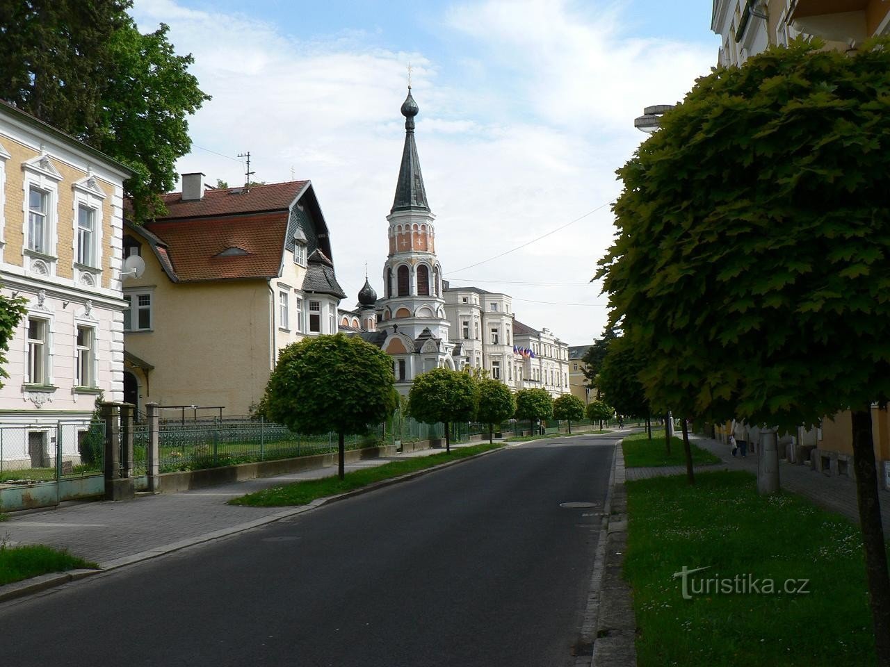 Františkovy Lázně, pravoslavna crkva sv. Olga