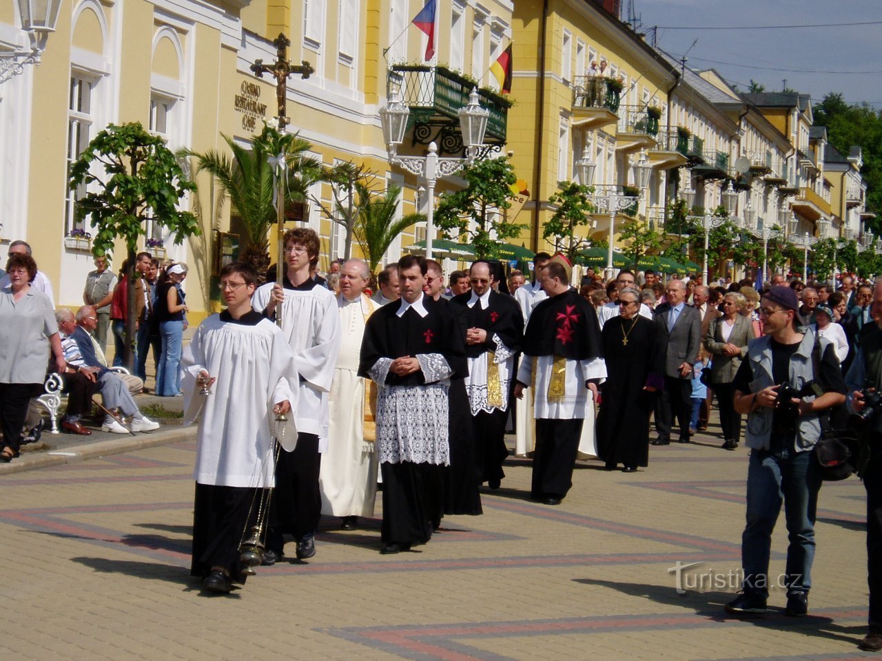 Františkovy Lázně - парад