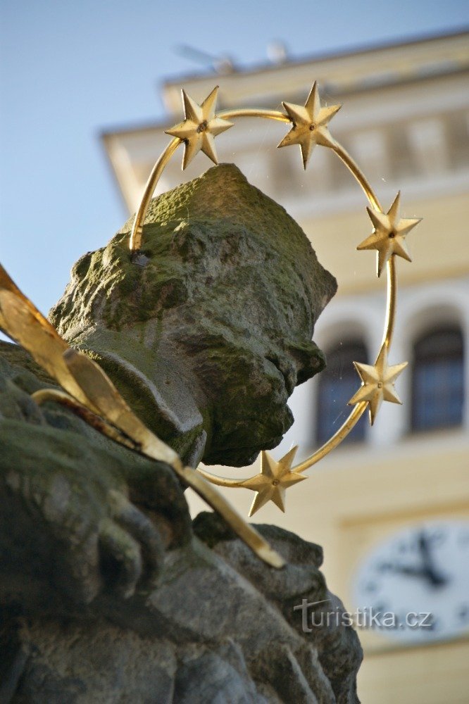 Frenštát pod Radhoštěm - Statue des hl. Jan Nepomuký