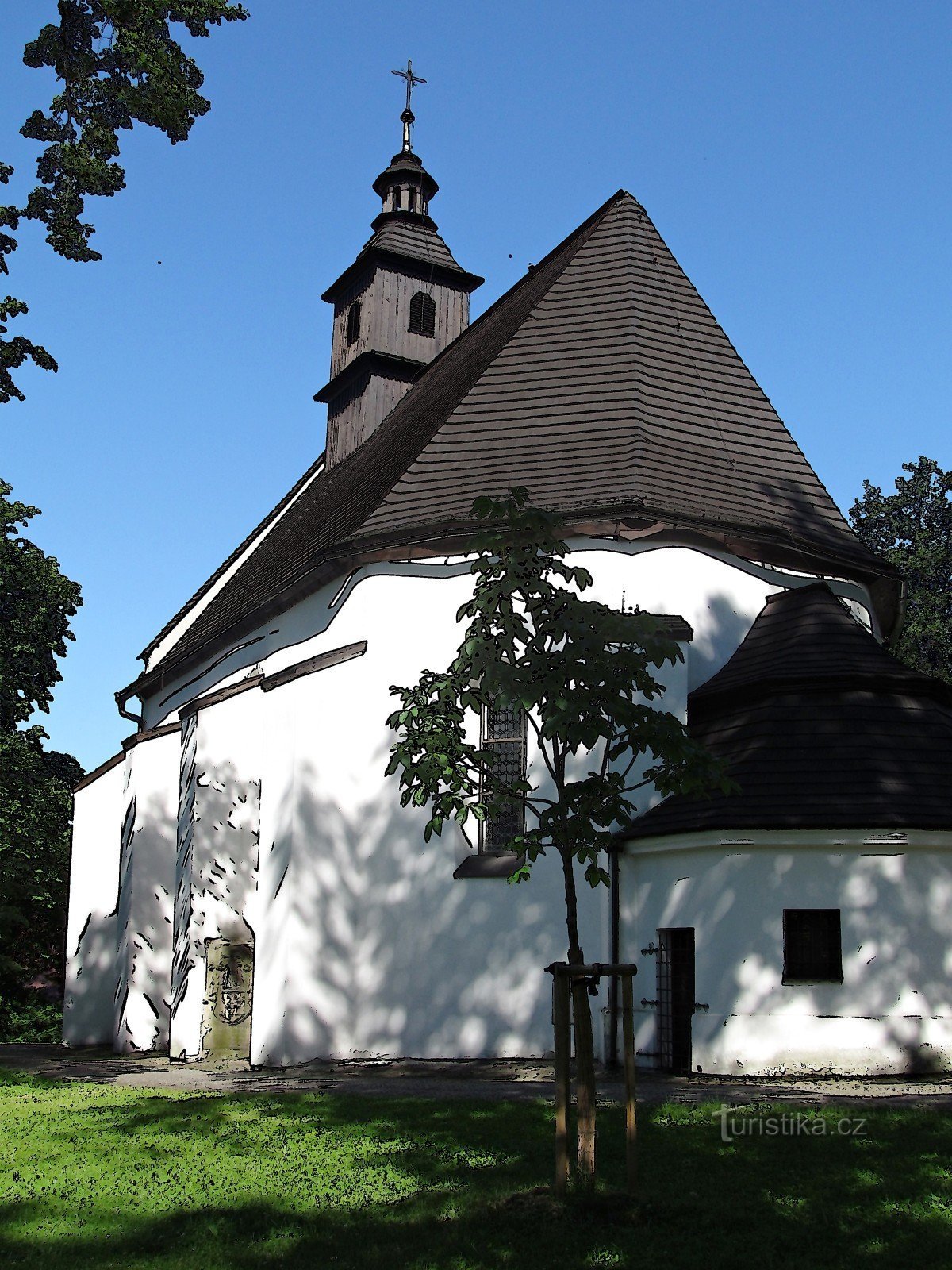 Frýdek - biserica Sf. Jošt