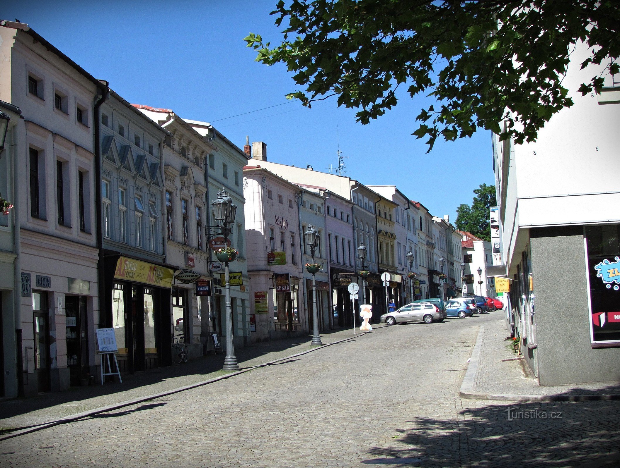 Frýdek - Radniční gatan