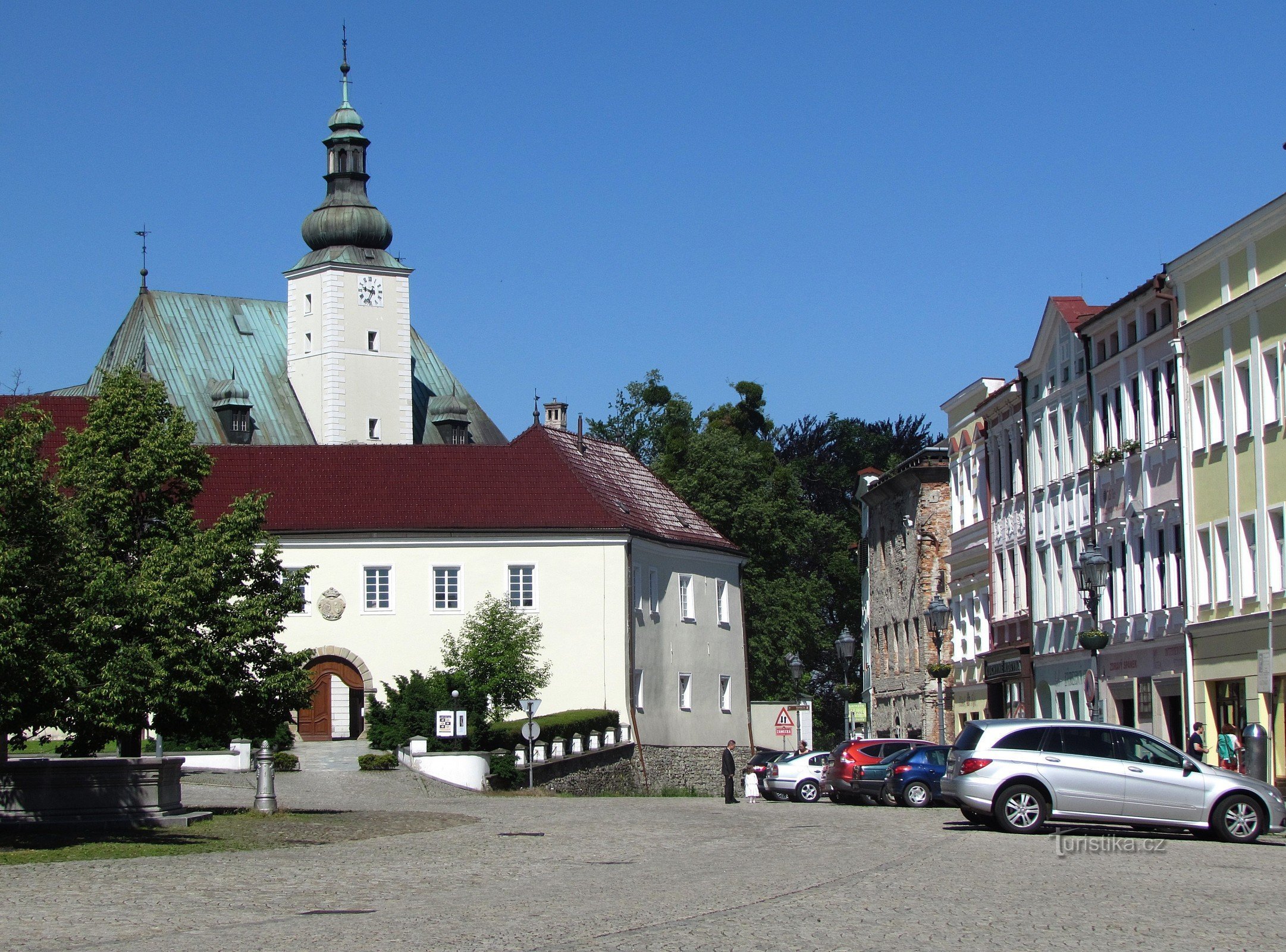 Frýdek - Praça do Castelo