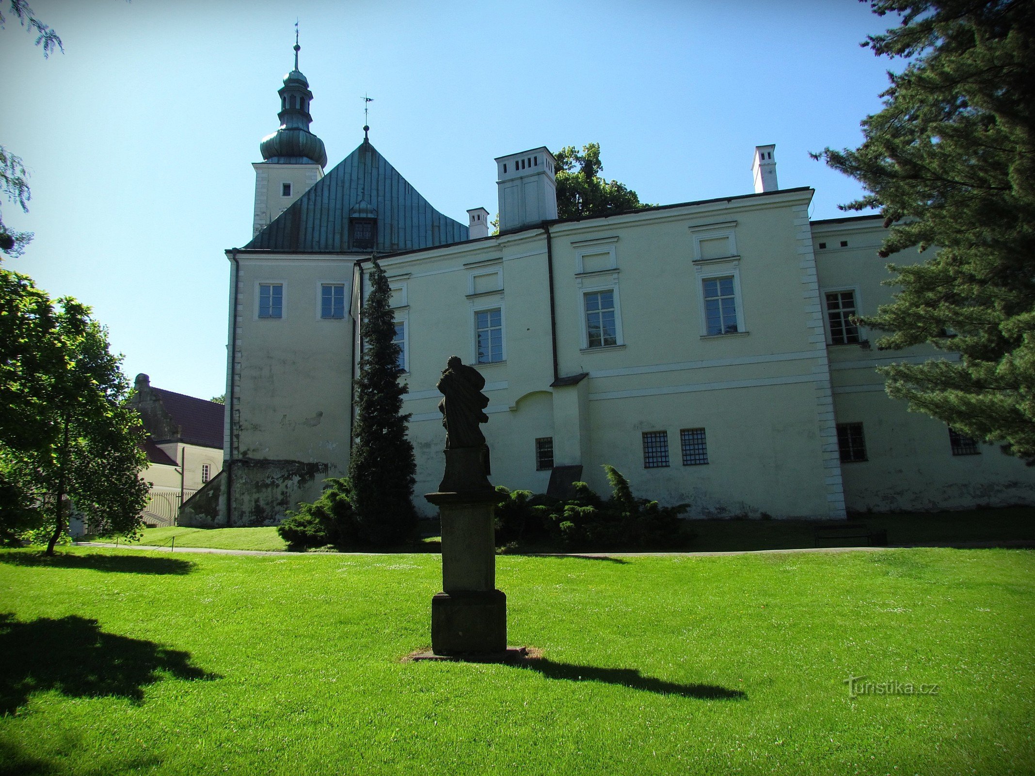 Frýdek - Parque de observação do castelo