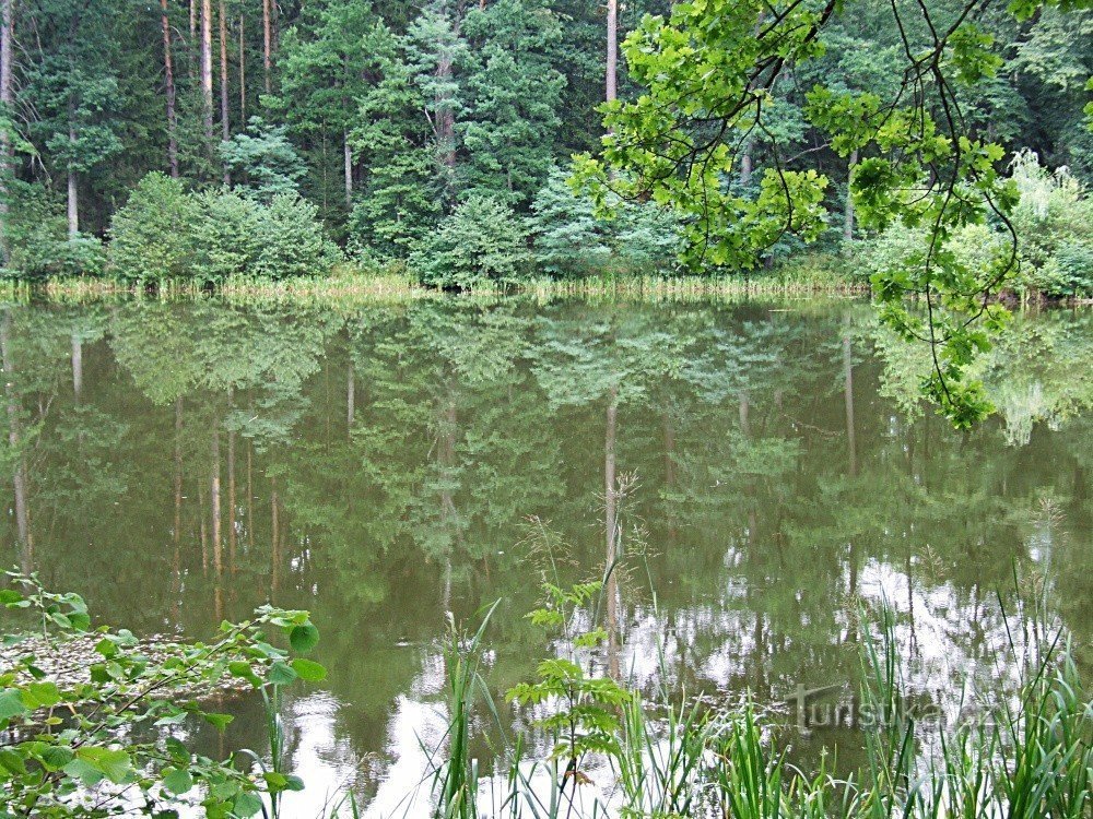 Lago de Gabriel em Terčina údolí