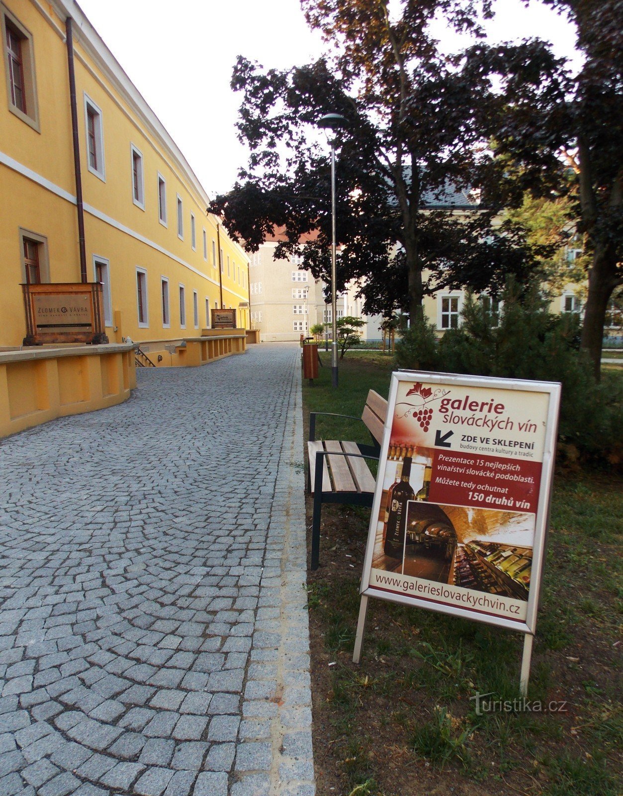 Galerie des vins slovaques à Uh. Hradišti