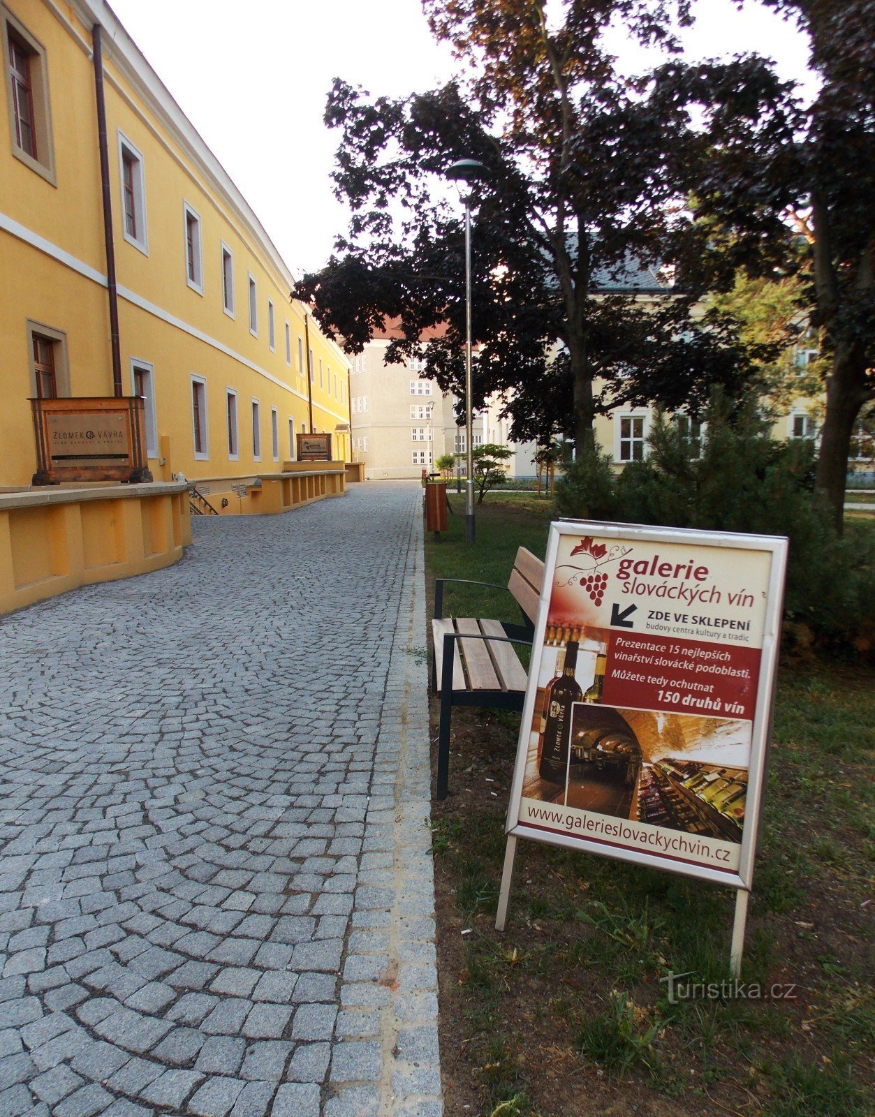 Szlovák borok galériája Uh-ban. Hradišti