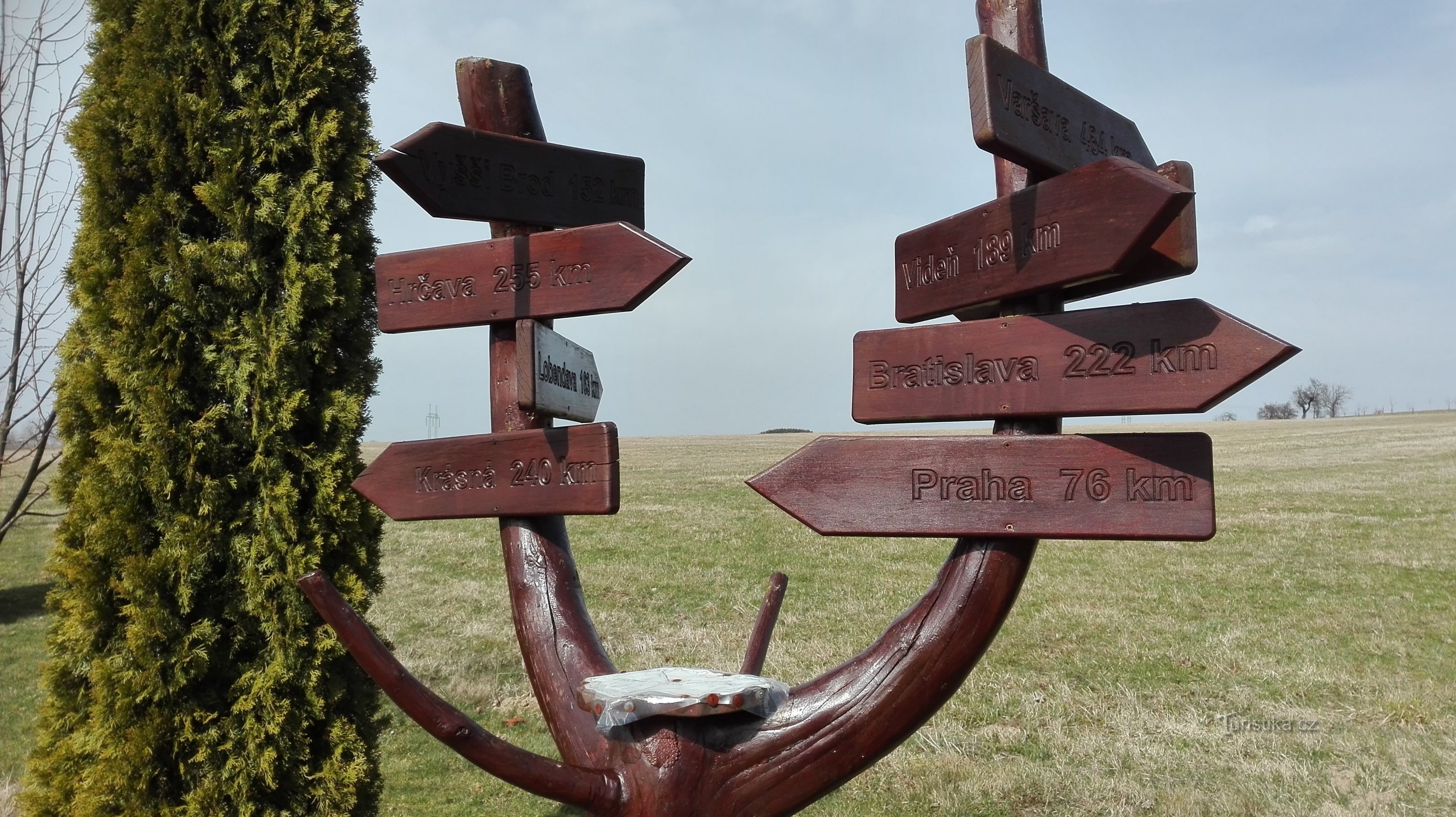 Geografisch centrum van Tsjechië - Číhošť.