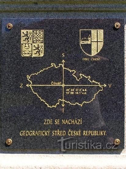 Geografický střed ČR