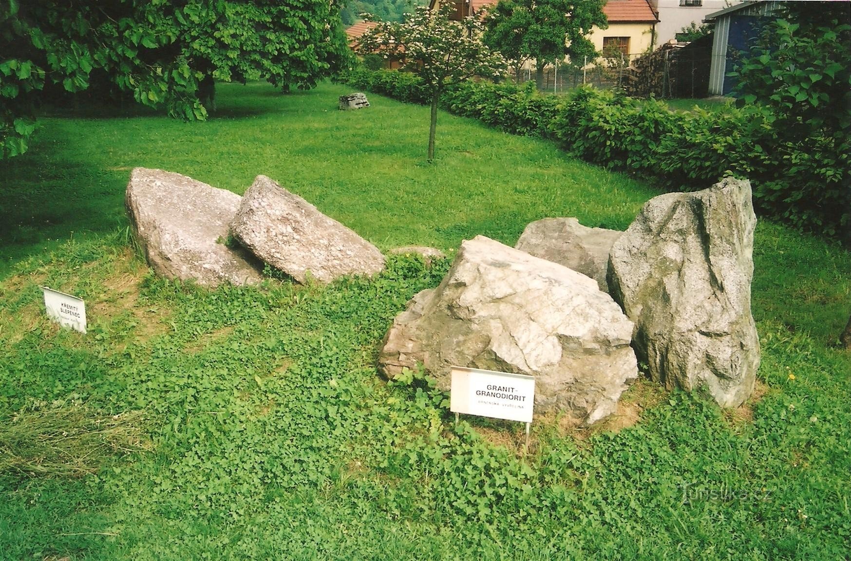 Geopark - detalje af udstillingen