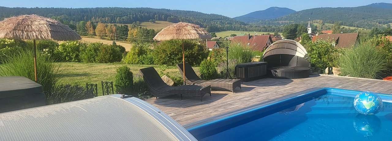 Glamping pod Boubínem