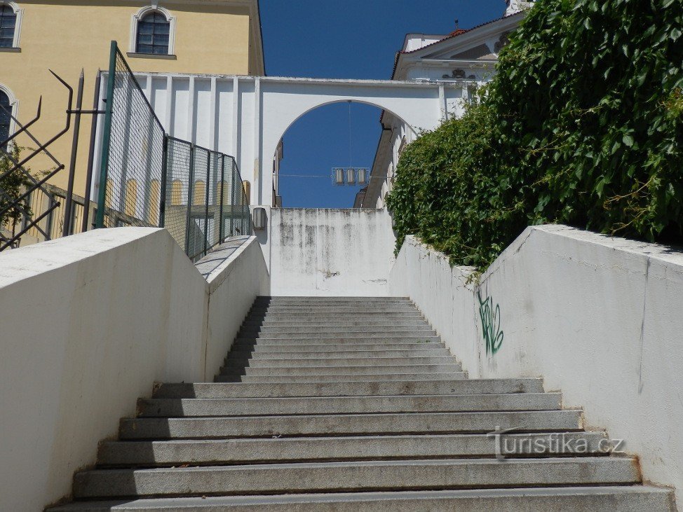 Gočár's staircase