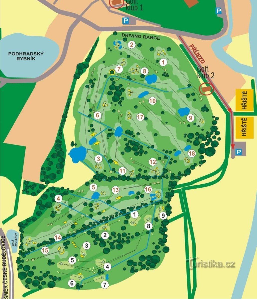 Club de golf Hluboká nad Vltavou