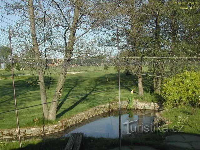 Čertovo Břemeno golf course - view from the webcam