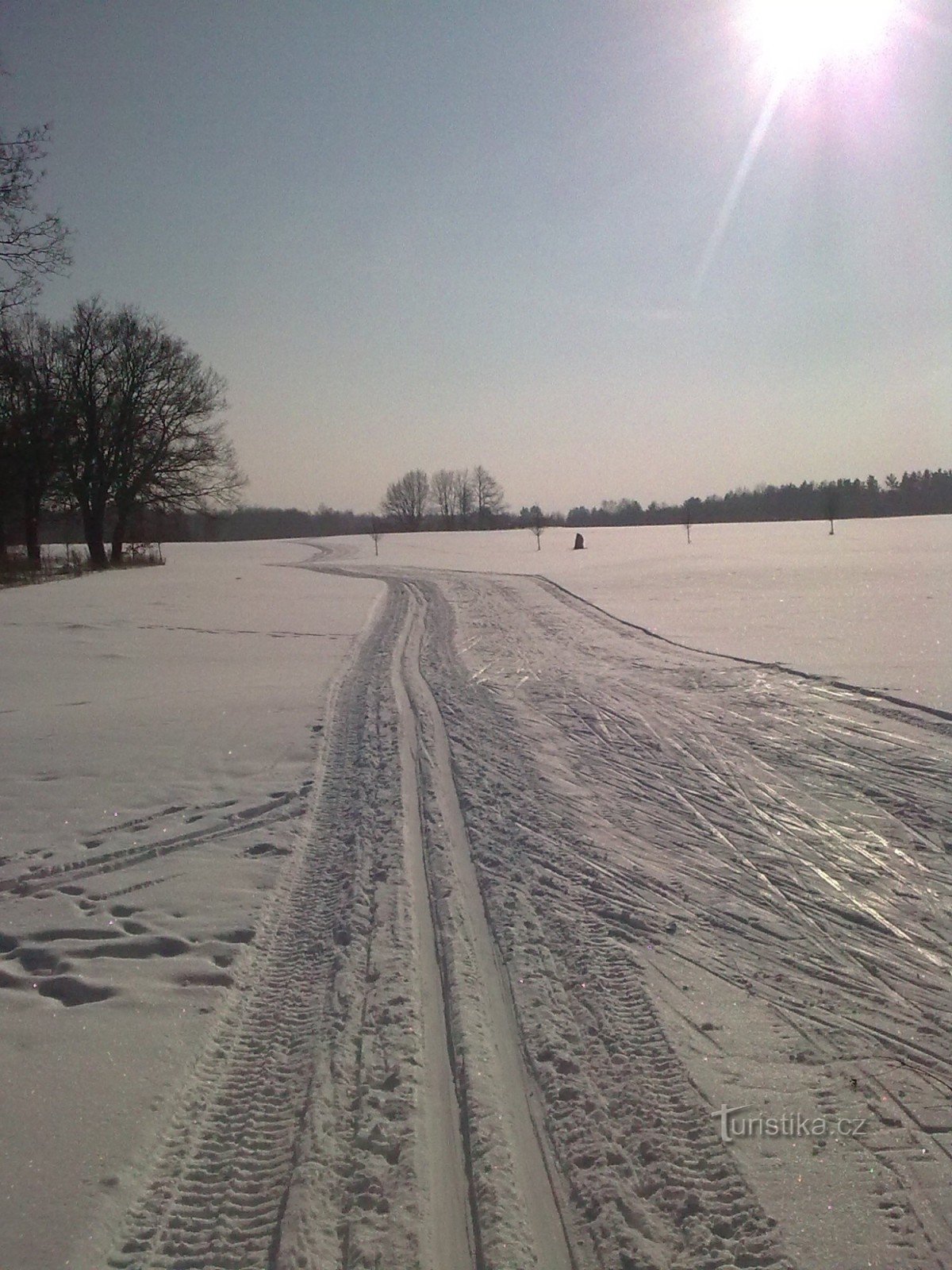 Golfbaan van München in februari 2012