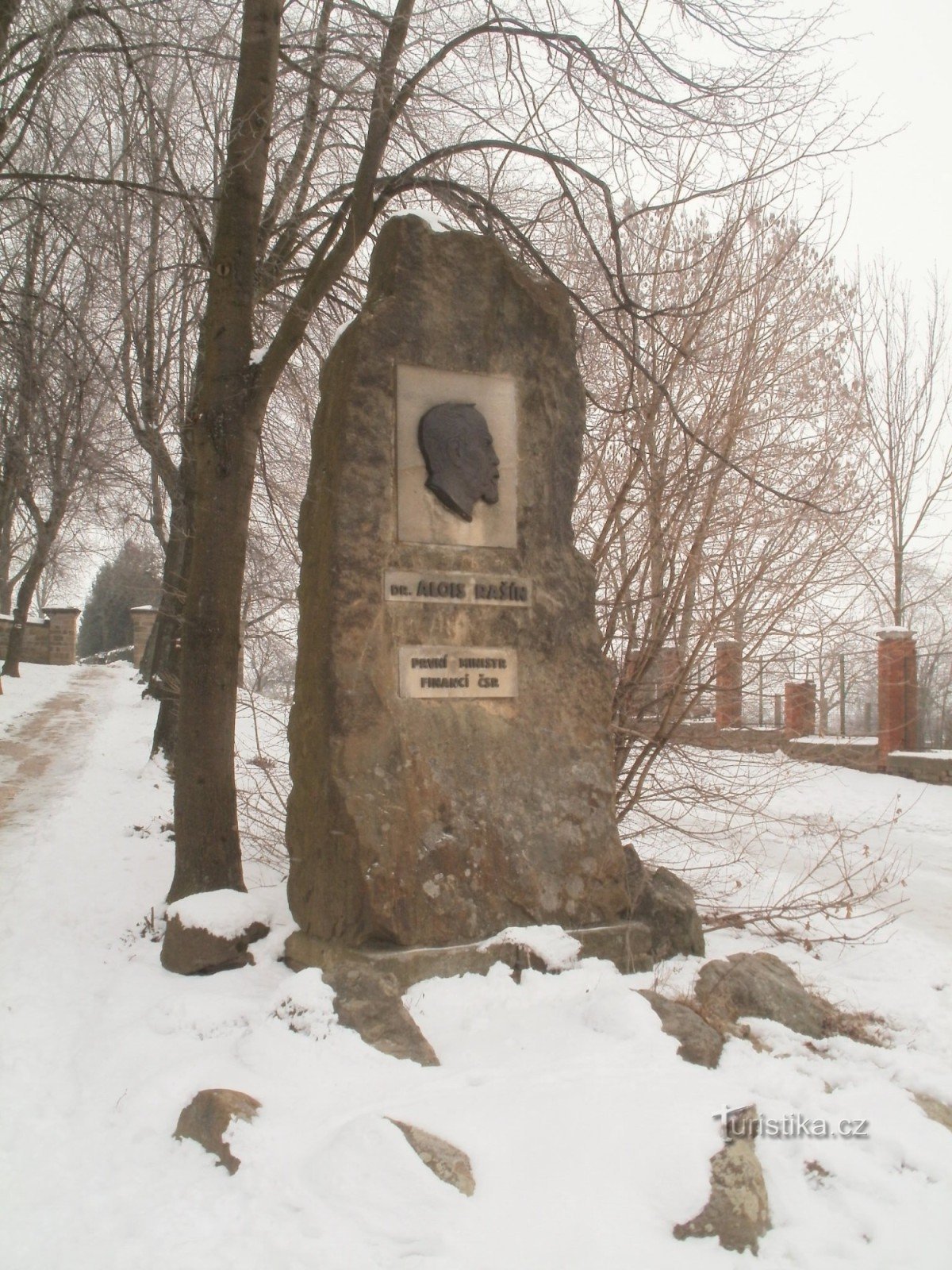 Gothard - monument till Dr. Aloise Rašin