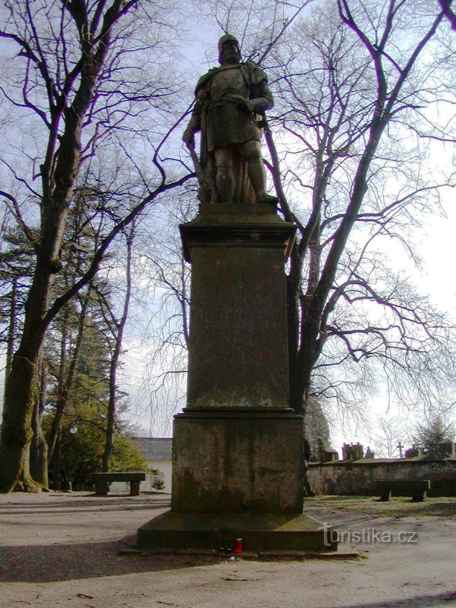 Gothard - pomník Jana Žižky