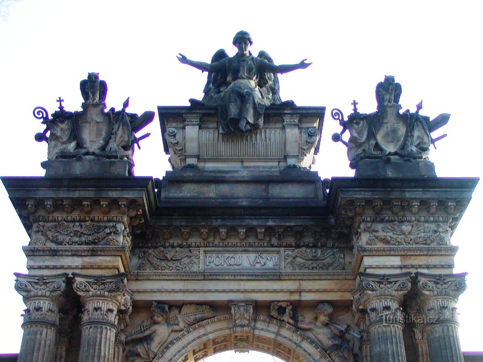 Gothard - portal of the new cemetery