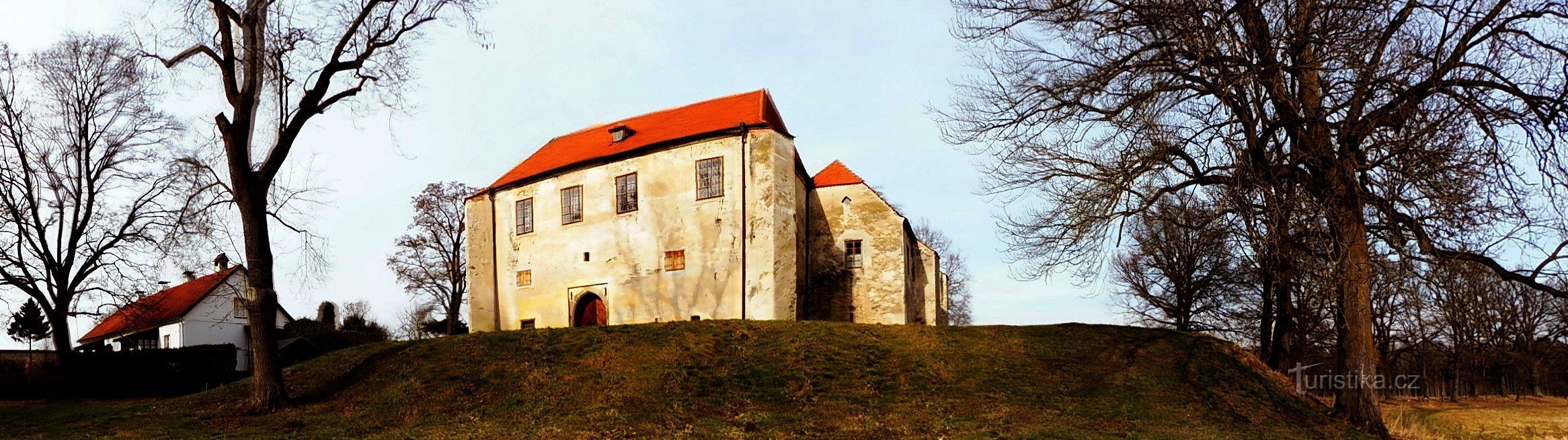 Gotisk fästning Zuknštejn