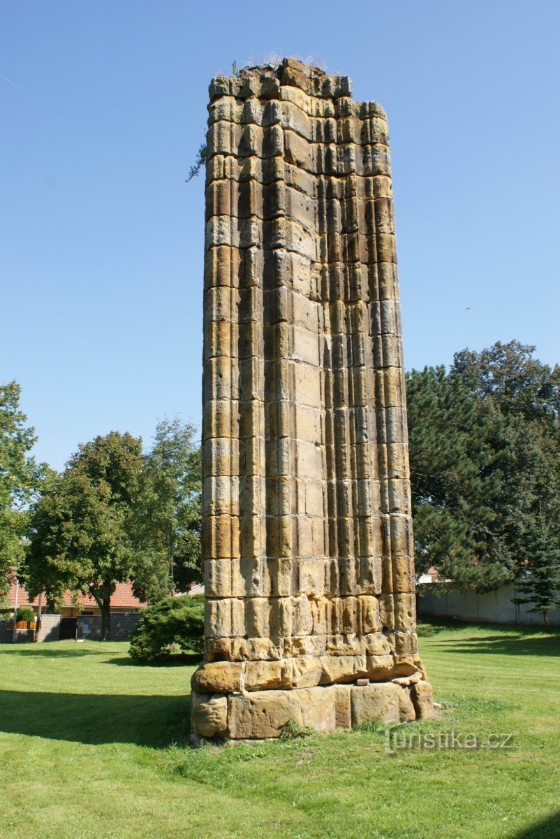 Gotische pijler