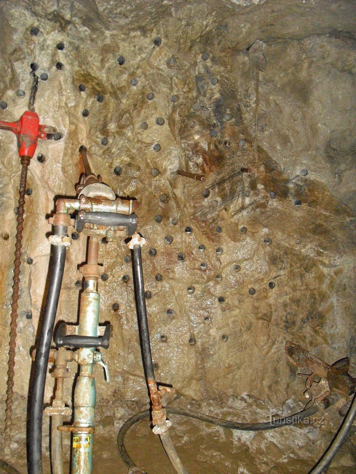 Ορυχείο γραφίτη υπό τον Český Krumlov