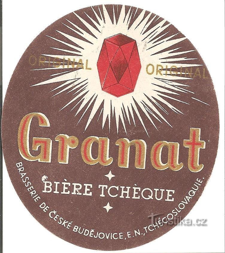 Grenat - histoire