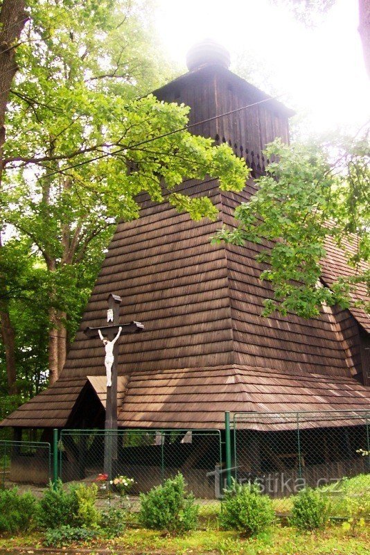 Guty, katholische Holzkirche