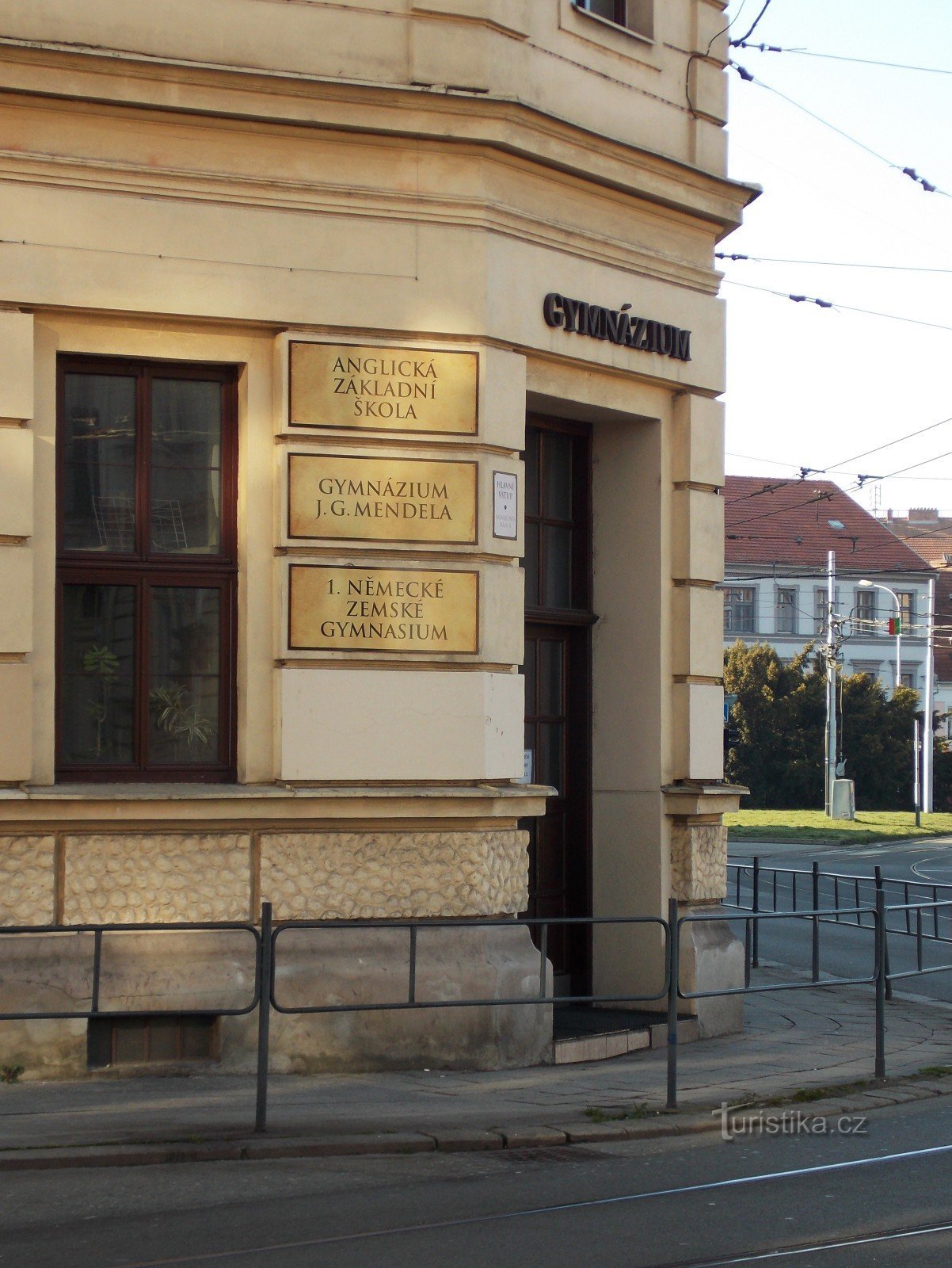 JG-Mendel-Gymnasium in Staré Brno