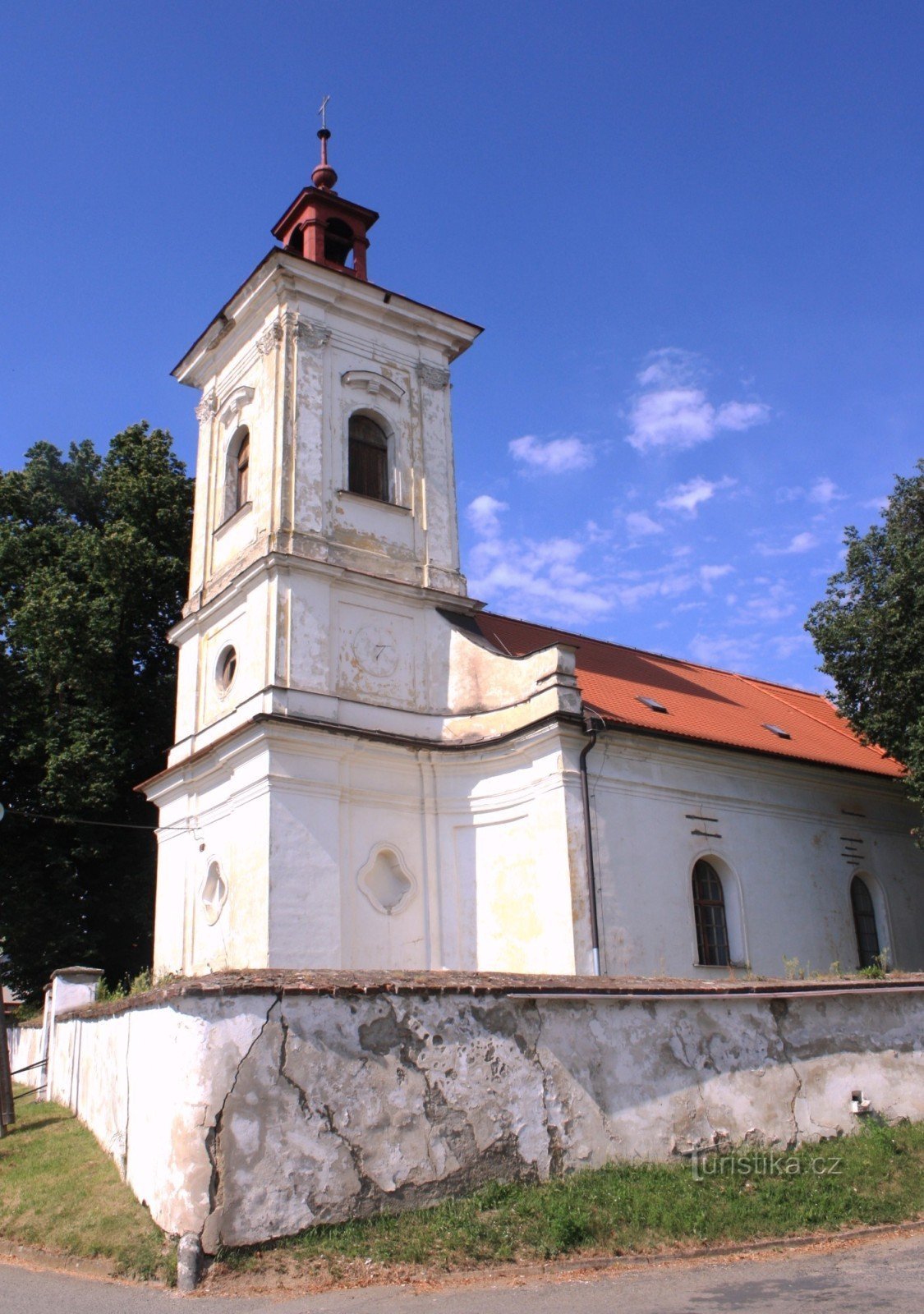 Habrovany - kirken St. Treenighed