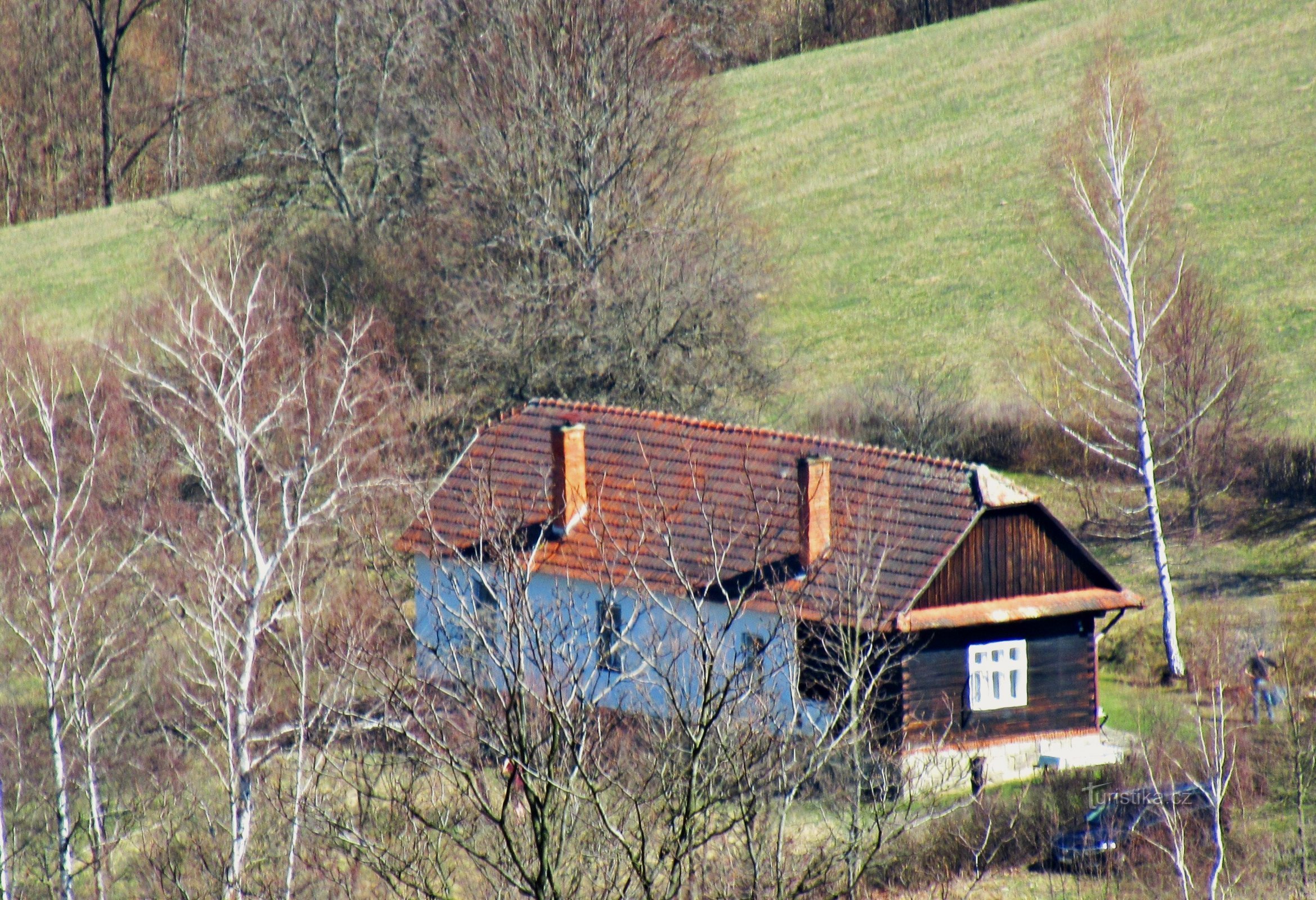 Hajdovy paseky - de grootste in het dorp Zděchov in Walachije