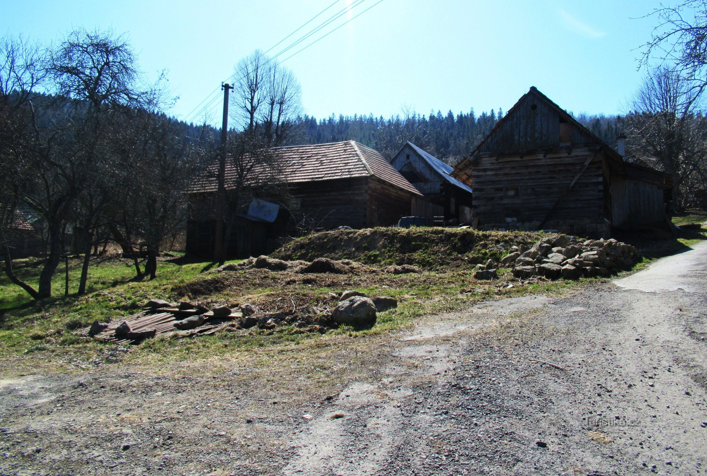 Hajdovy paseky - o maior da aldeia de Zděchov na Valáquia