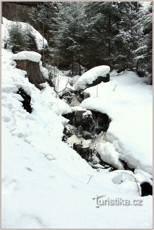 Schlucht Hájkova - Bach