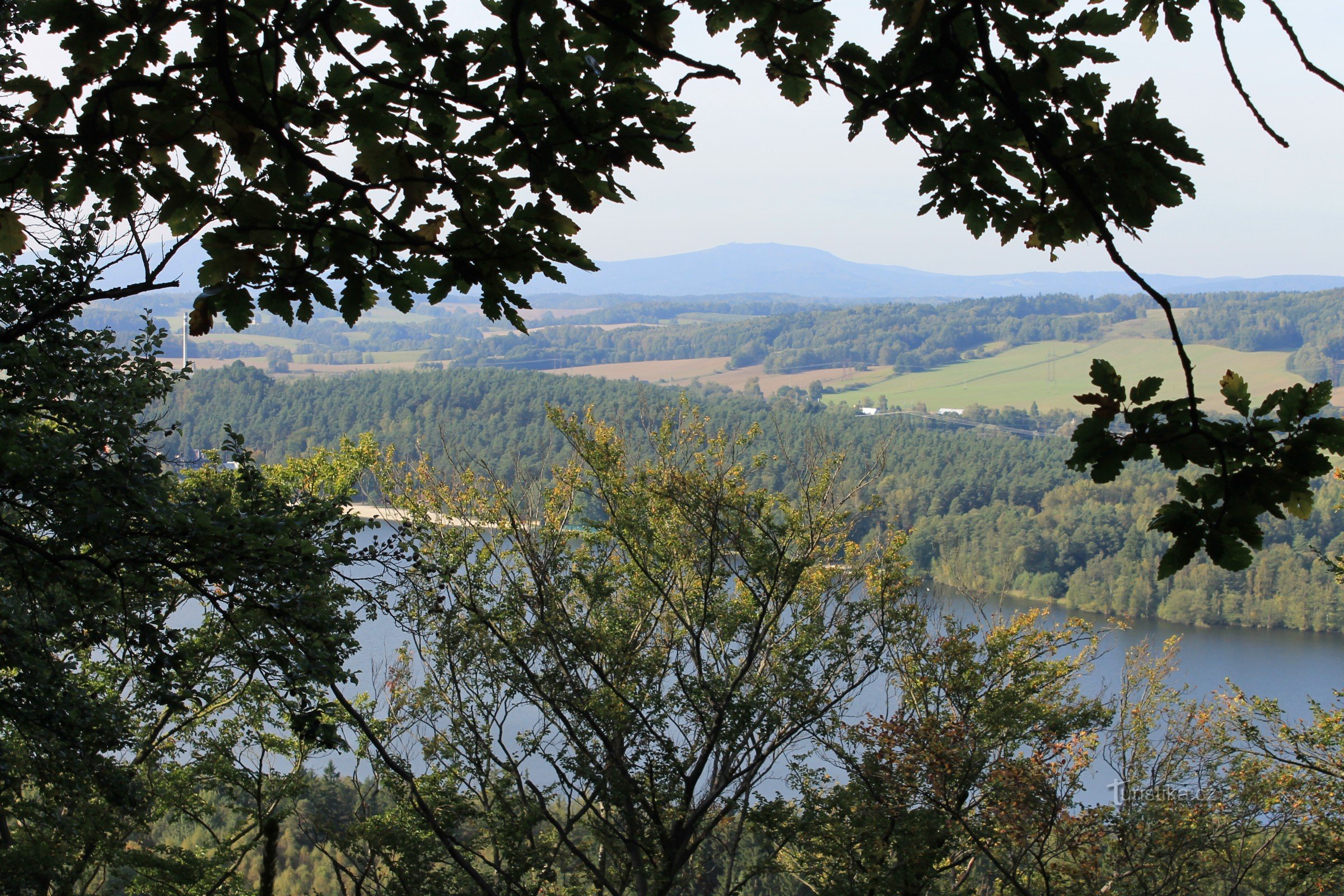 Hamer Lake from Devín Castle 28.9.2014/XNUMX/XNUMX