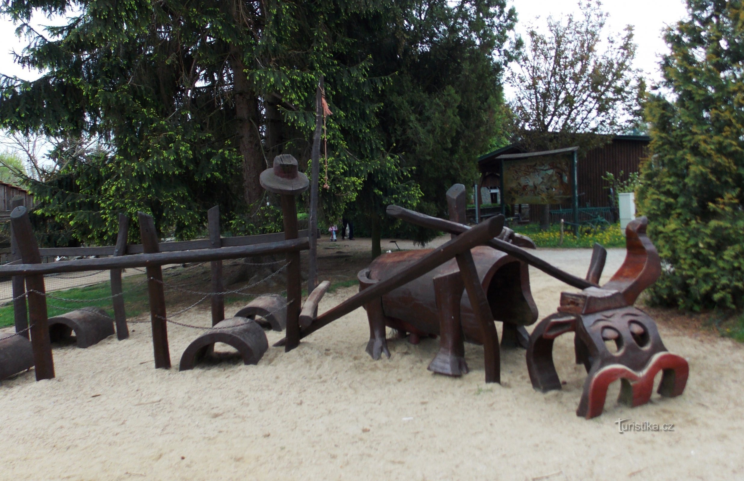 Hanáck-boerderij in Vyškov DIERENTUIN