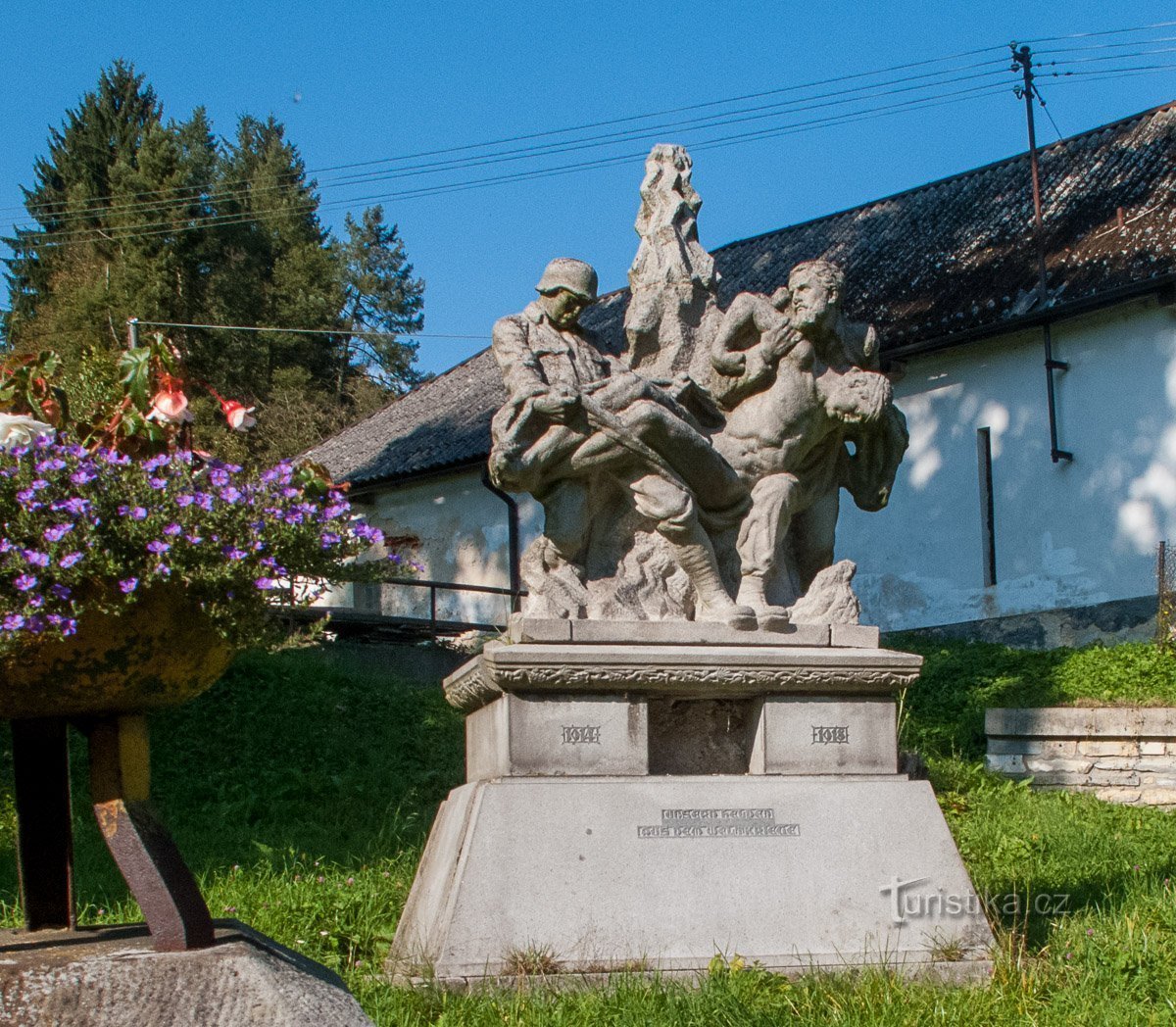 Hanušovice – Denkmal des Großen Krieges 1914–1918