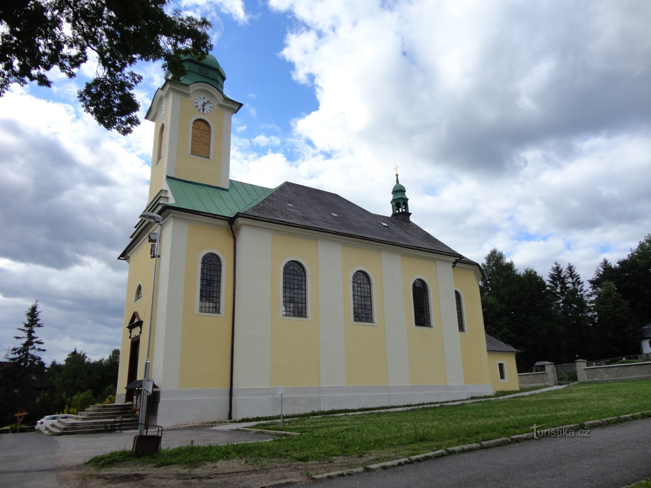 Harrachov - kostel sv. Václava