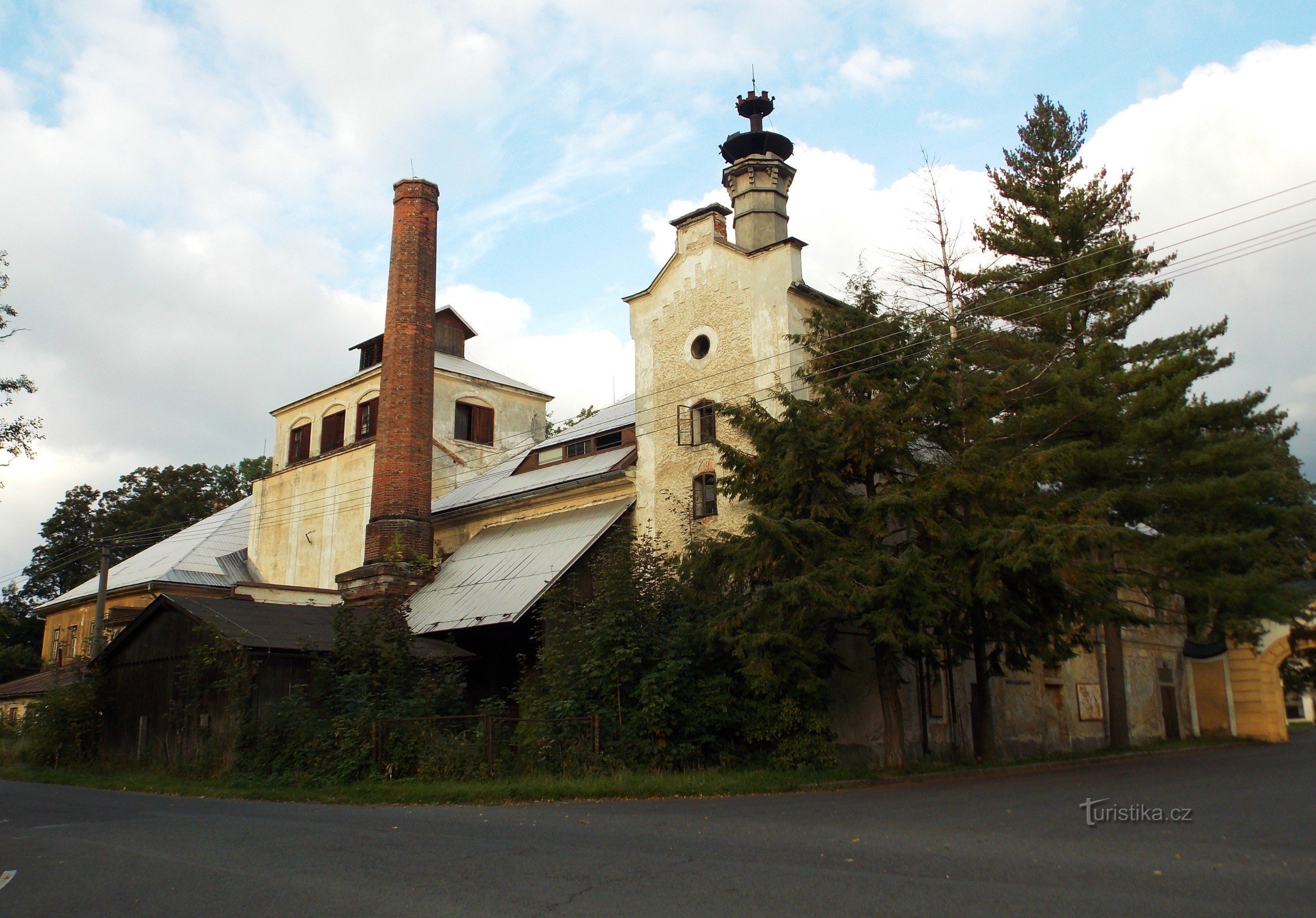 Harrach's brewery in Janovice in Rýmařovsk