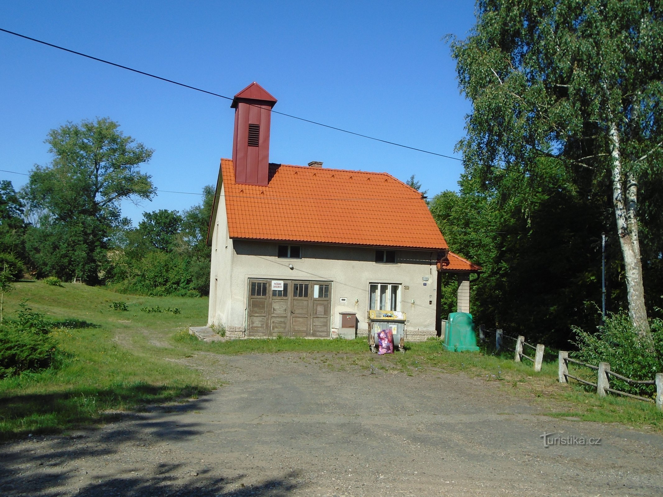 Estación de bomberos (Jeričky, 3.7.2018 de julio de XNUMX)